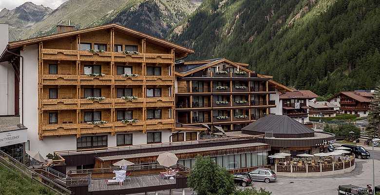 Sports store at the Hotel Tyrolerhof